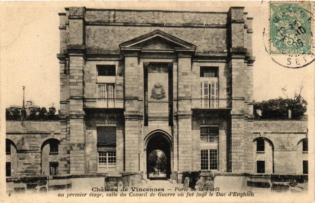 CPA AK Chateau de VINCENNES Porte de la Foret (672210)