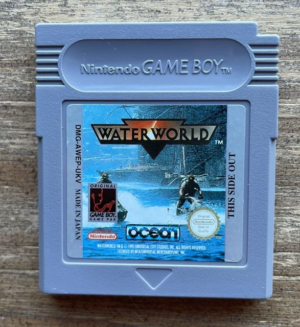 Jeu Game Boy Water World - Édition 1991, Ocean Of America - Console Nintendo, état Très Bon