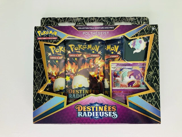 COFFRET POKÉMON BUG 3 Boosters Dracaufeu Destinées Radieuses EB4.5 Pack