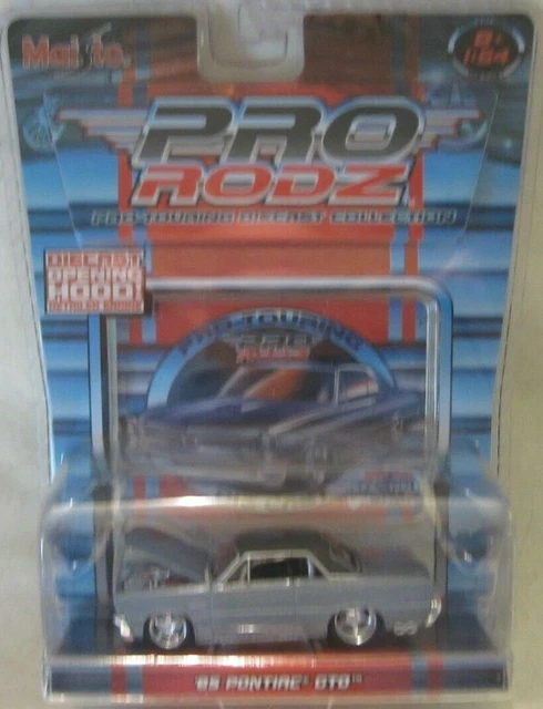 MAISTO PRO RODZ 65 Pontiac GTO Gris Pro Touring Collection