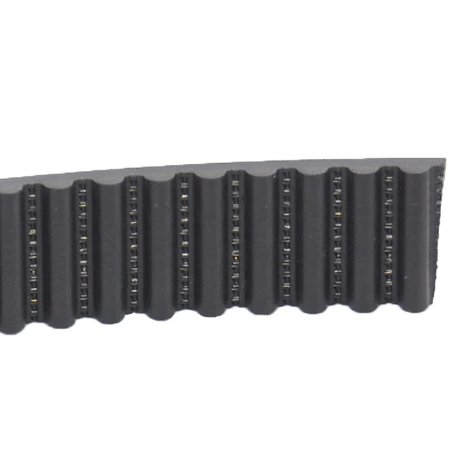 Correa Dentada Abierta T5 De 10 Metros - Ancho 25 Mm, Paso 5 Mm, PU Con Núcleo De Acero, Para Transmisión