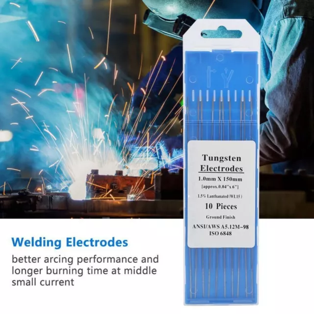 10 pièces électrodes de soudage en acier inoxydable métal idéales pour le so