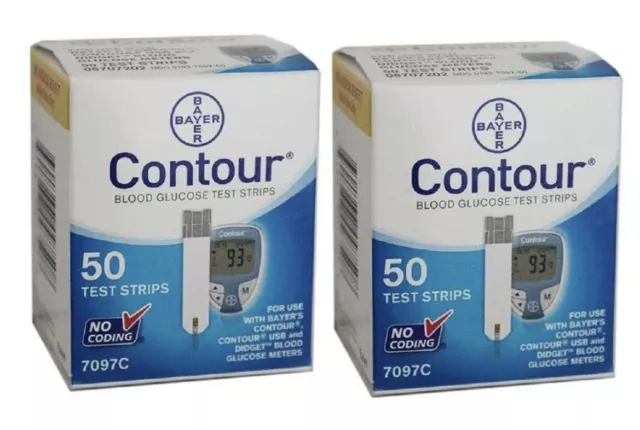 Contour 7097C, 2 - 50 Counts (100) Count. Exp 03/31/2025