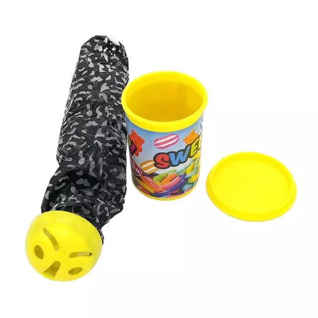 Taoytou Spoof Toy, Sorprendido Candy Jar Expulsión Barril Spoof Broma Scare Toys