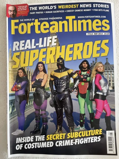 Fortean Times Magazine #314 May 2014 - Real life Superheroes 2