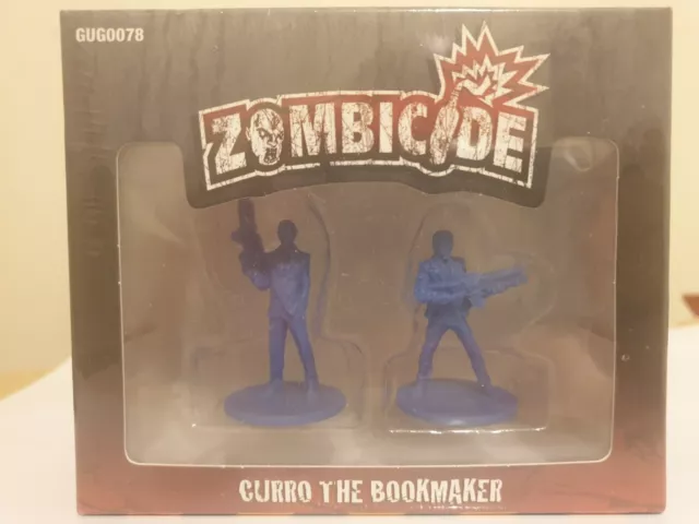 Curro the Bookmaker Zombicide Promo Überlebende Zombivors Kickstarter Neu Versiegelt
