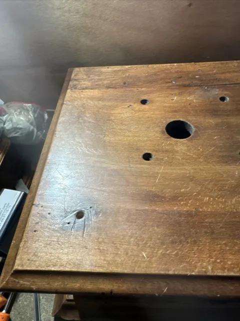 Ancienne boîte caisse de gramophone en bois 3