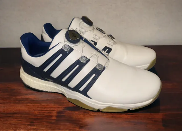 Adidas Powerband Boa Golf Shoes - Men’s Sz 10.5 - Great Condition