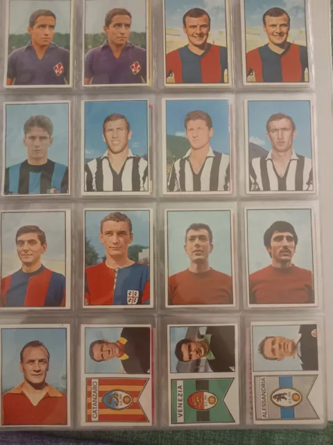 Lot 42 Panini Footballers Figures 1965/66-1966/67-1967/68-1968/69 sold out