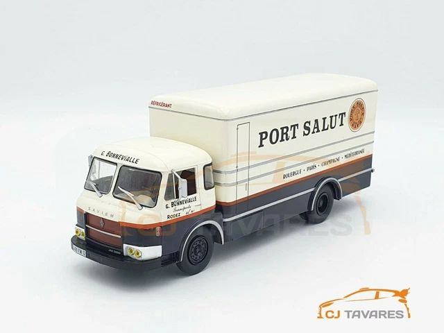 1/43 IXO ALTAYA SEMI REMORQUE SAVIEM SM 340 6X4 PORTE ENGINS