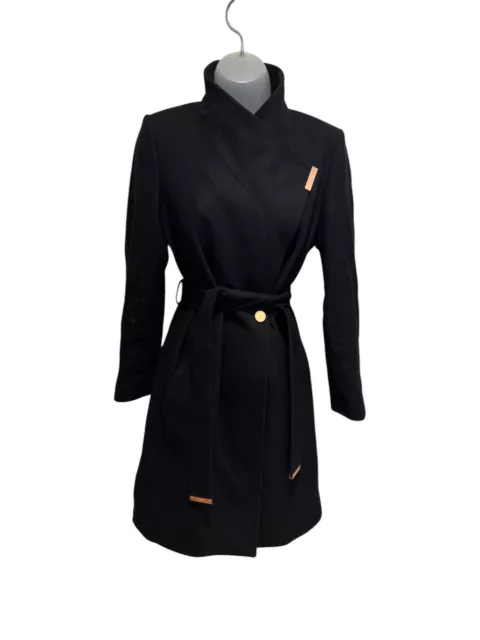 Ted baker kikiie coat black store