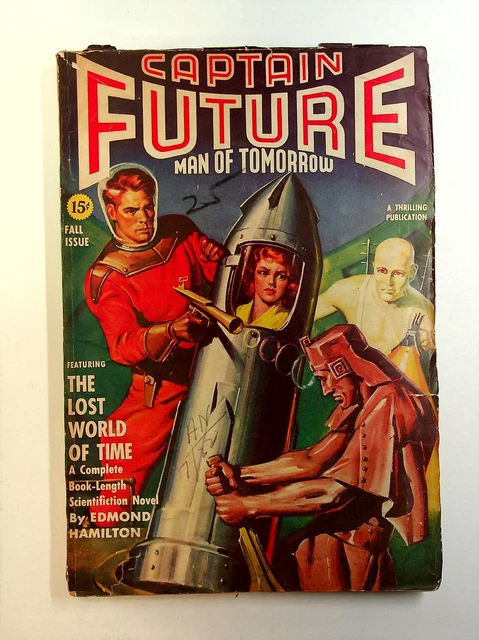 Captain Future Pulp Sep 1941 Vol. 3 #2 GD/VG 3.0