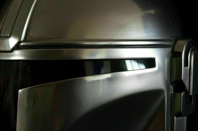 Regalo per casco mandaloriano Boba Fatt medievale in acciaio calibro 18
