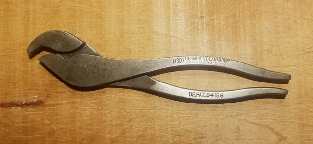 VINTAGE "CHAMPION DeARMENT" BATTERY TERMINAL PLIERS No. 307 ☆USA TOOLS!☆ VINTAGE "CHAMPION DeARMENT" BATTERY TERMINAL PLIERS No. 307 ☆USA TOOLS!☆