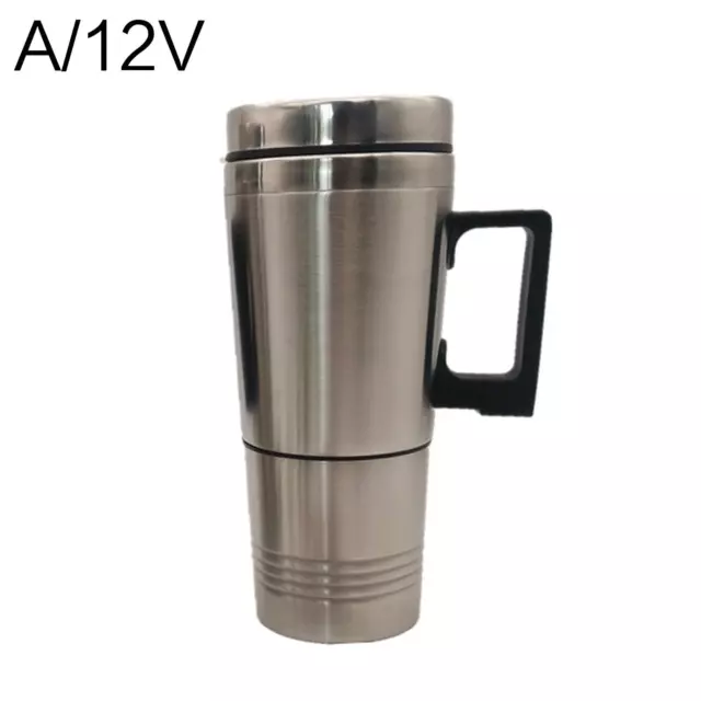 12/24V Car Electric Kettle  Stainless Steel Heating Cup Coffee Milk Water Kettle