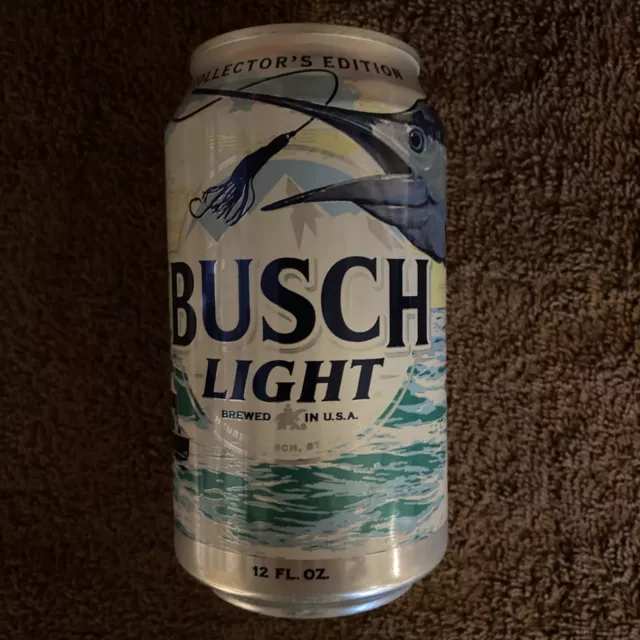 2023 BUSCH LIGHT BLUE MARLIN Beer Fishing Can COLLECTIBLE CAN