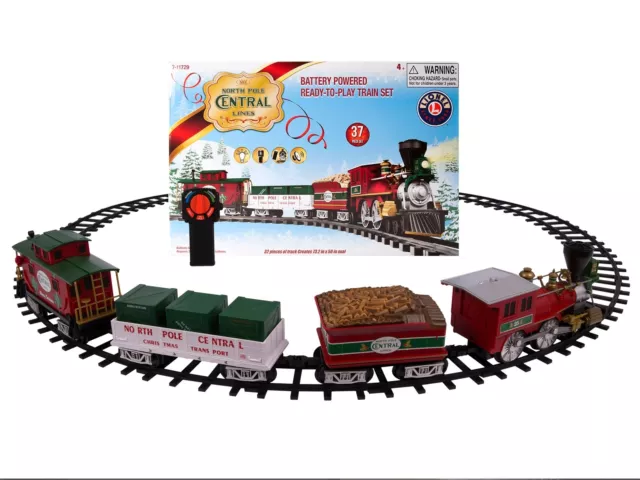 Lionel North Pole Central Ready To Play Beginner Freight Set