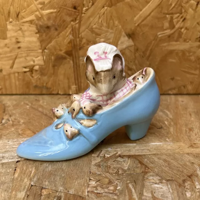 Vintage Beswick Beatrix Potter Figurine - Old Women Who Lived In A Shoe