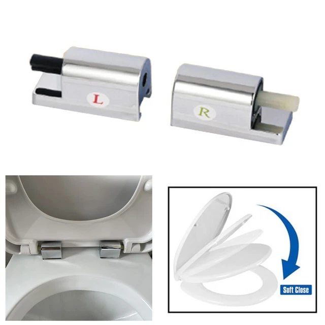 Se adapta a cualquier conjunto de bisagras de baño conector inodoro contemporáneo diseño único