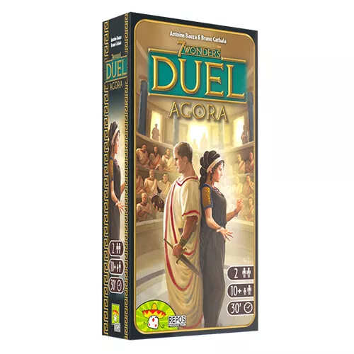 7 Wonders Duel: Agora Expansion - Brand New & Sealed