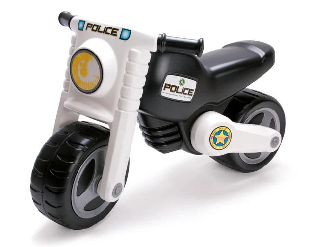 KIDS TOY POLICE SCOOTER by DANTOY SIT & RIDE POLICE MOTORBIKE