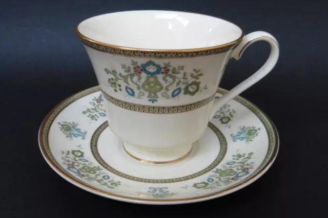 Minton Fine Bone China Henley Pattern Tea Cup & Saucer