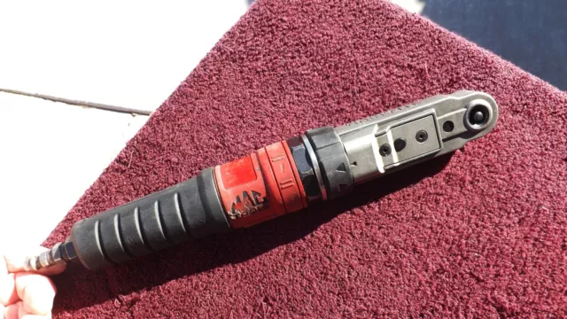 Mac Tools *Excellent!* 3/8" Drive Ar038B "Close Quarter" Titanium Air Ratchet!