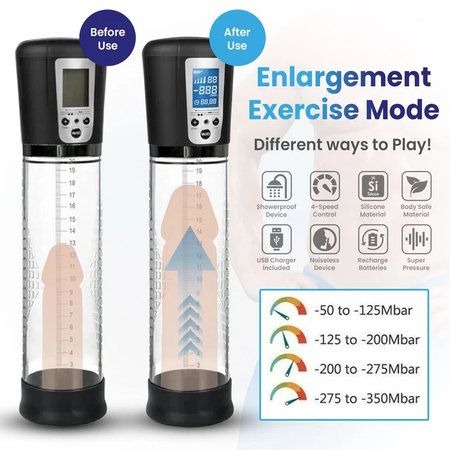 ELECTRONIC PENIS PUMP Zen Hanger Automatic Hydro penis stretcher stretching  ED $149.00