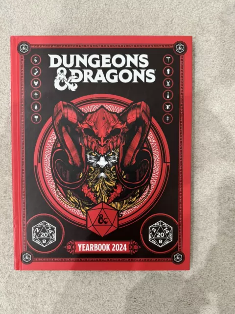 Dungeons & Dragons Yearbook 2024 By Wizards of the Coast *EXCELLENT CONDITION*