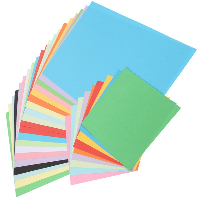 120 Blätter buntes Klapppapier DIY Bastelpapier Kinder Papier Klappmaterial