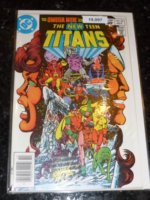 The NEW TEEN TITANS Comic - Vol 3 - No 24 - Date 10/1982 - DC Comics (BC)