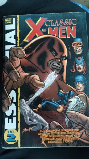Essential Classic X-Men Vol 2 High Grade Marvel Trade TPB Graphic Novel TP NEW
