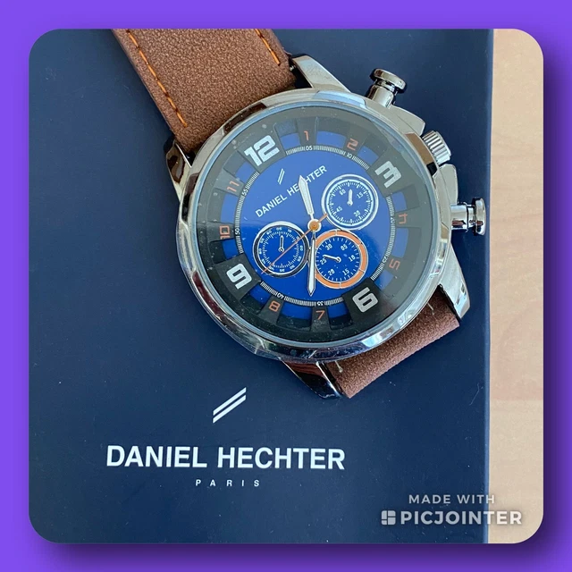 Montre Homme Daniel Hechter Neuve, Jamais Portée - Quartz, Style Classique