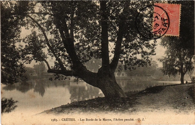 CPA Creteil Arbre penche (1348411)
