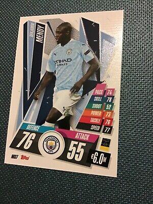 Match Ligue Des Champions Manchester City TOPPS MATCH ATTAX 2020-21 🏆 Benjamin Mendy 🔵⚪️ Manchester City EUR 1,50