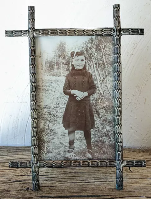 PRETTY FRENCH ANTIQUE XIX th. C. PICTURE FRAME NAPOLEON III STYLE