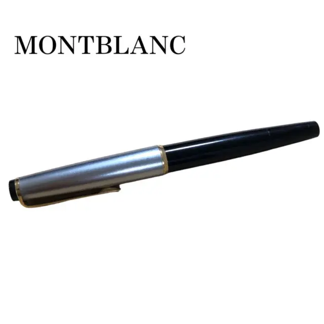 Y526-20 Montblanc Fountain Pen Silver Black Original fountain pen Limited Collec