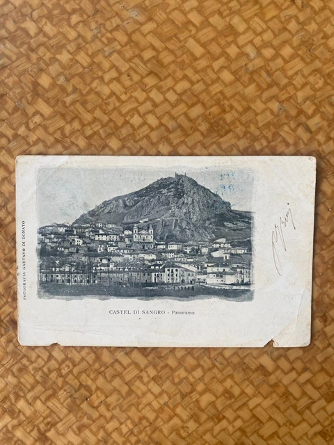 SANTE MARIE, AQUILA. Cartolina d'epoca formato grande viaggiata EUR 6