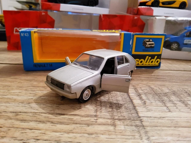 Renault 14 gris 1976 solido eligor ixo norev 1/43
