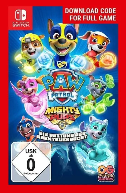 PAW Patrol: Mighty Pups - Nintendo Switch - Downloadcode per Mail