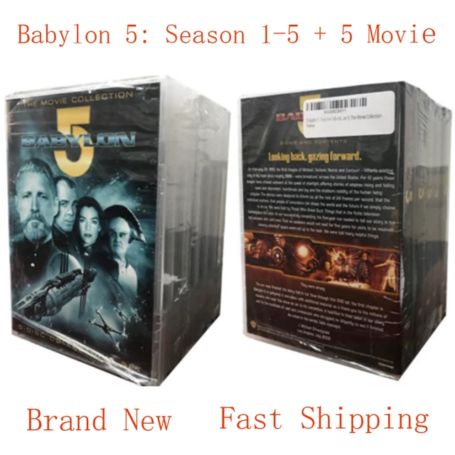 Babylon 5 DVD Season 1-5 + 5 Movie The Complete Series 35-Disc Set New & Sealed