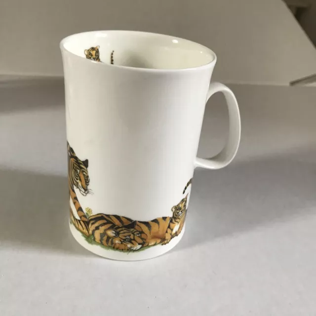 Cherry Denman Dunoon ‘Gentle Giants’ Tiger 🐅 Fine Bone China Mug