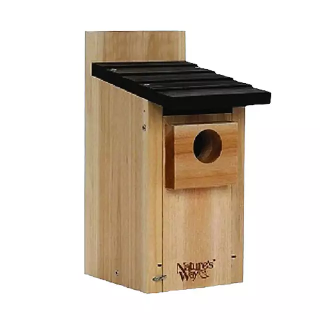 Nature's Way Bluebird Box House 12" X 7.5" X 8.125" Cedar