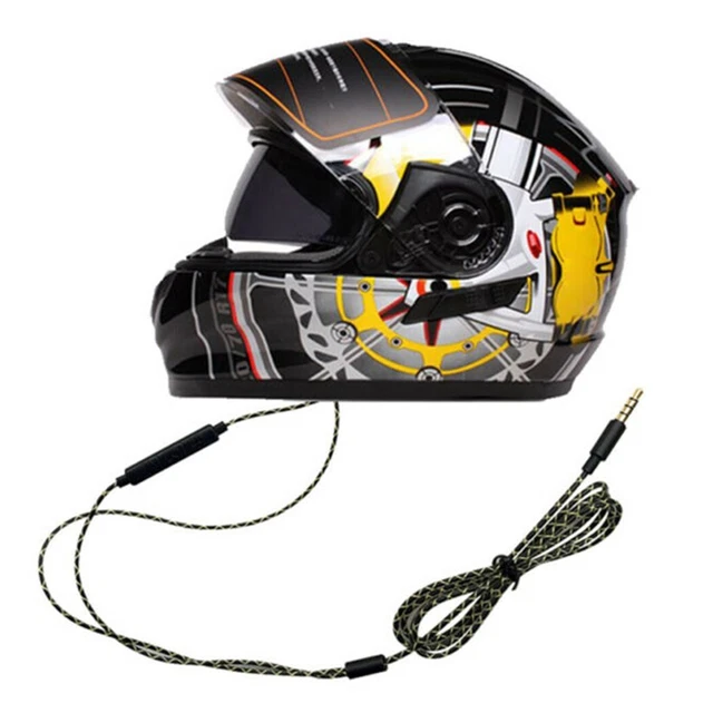 Cuffie per casco da moto, per microfono Cardo Edge, cuffie da casco da moto a cuffie. Parte (A Cuffie per casco da moto, per microfono Cardo Edge, cuffie da casco da moto a cuffie. Parte (A