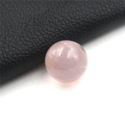 Guérison cristal naturel rose quartz pierre gemme boule de divination sphère UP 