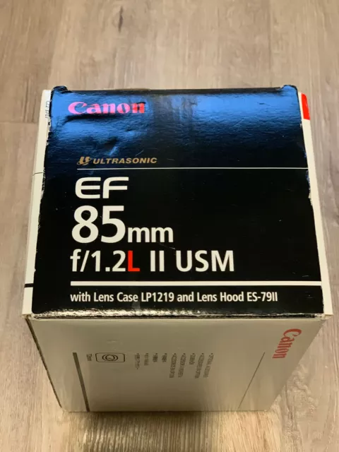 Canon EF 85mm f/1.2 L USM II