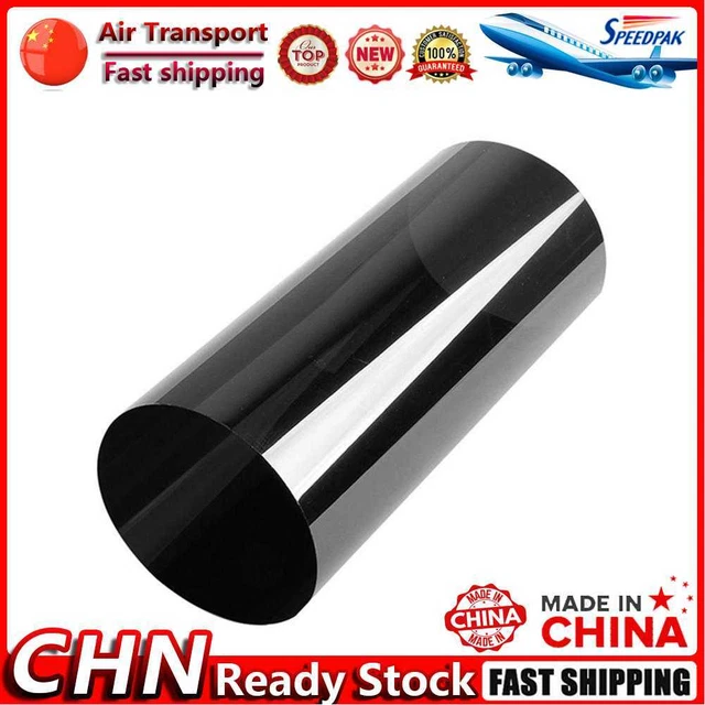 5% Clear Black Car Window Tinting Film Summer Glass UV Protection 7.8x59 inch Fr