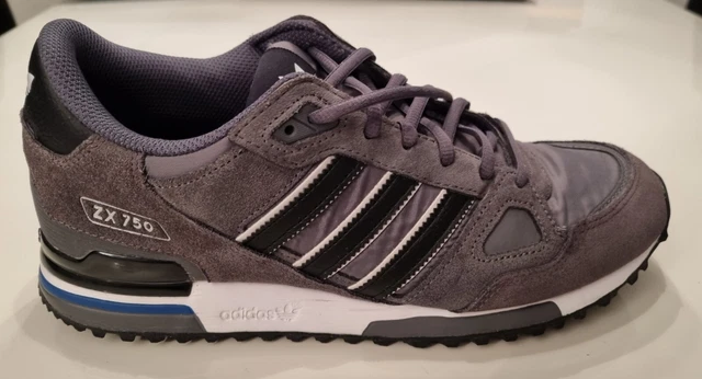 ADIDAS Originals ZX 750 Grey and White blue in Gr. 44