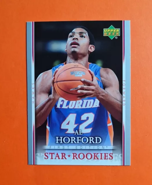 2007-08 Upper Deck First Edition Al Horford Star Rookie #203 Hawks Celtics RC