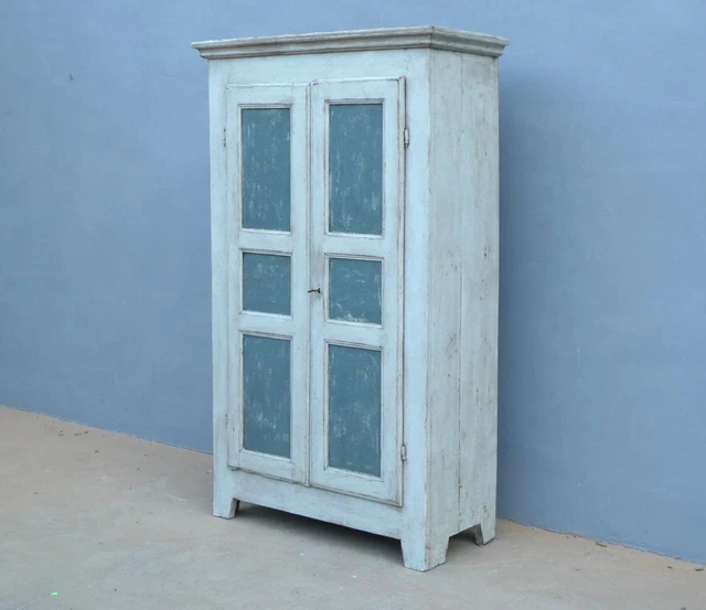 Armadio stipo due ante laccato Shabby Chic, L 109,5 cm!